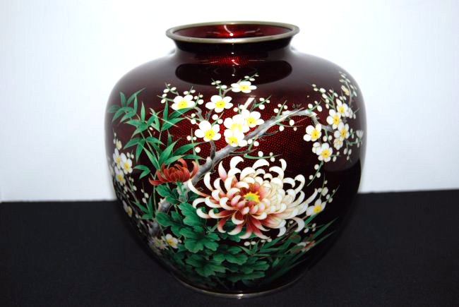 Oriental Pigeon blood Ginger Jar (1 of 2)