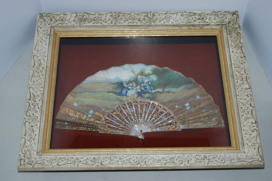 Vintage Framed Fan (1 of 1)