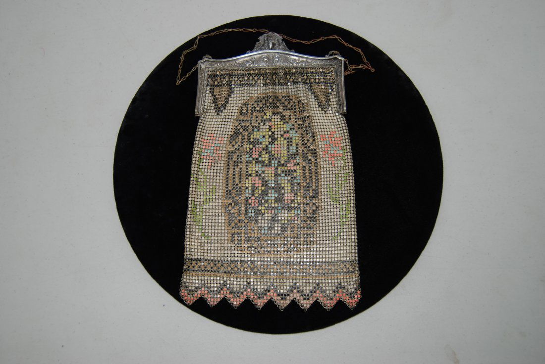 Whiting &Davis Vintage Mesh Evening Bag (1 of 2)