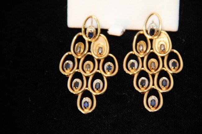 Erte Dream Voyage Earrings (1 of 1)