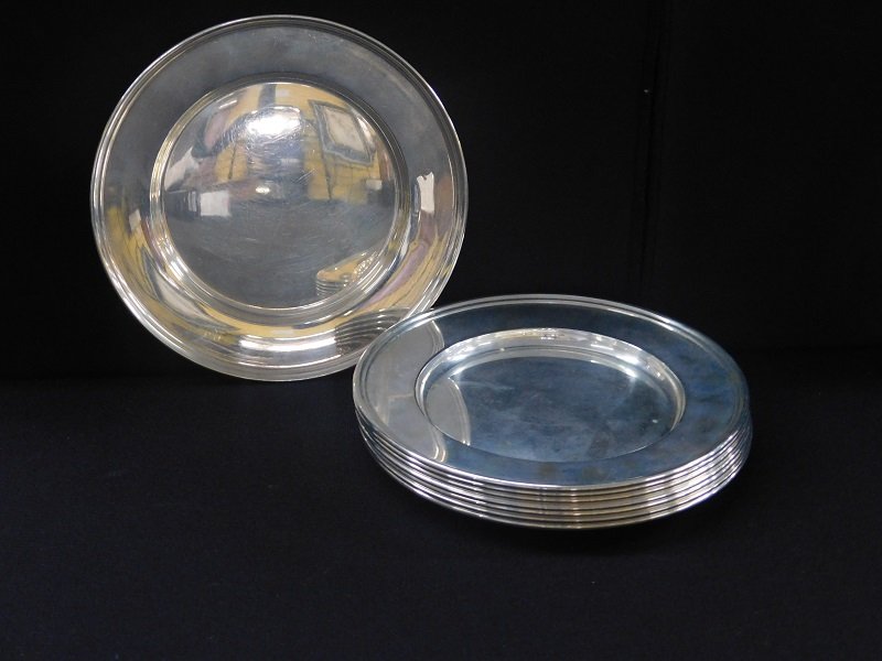 Steif Sterling Silver Bread Plates (1 of 2)