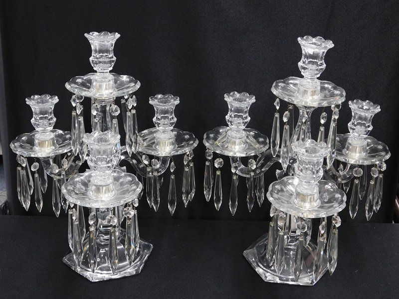 Pair of Crystal Candelabra (1 of 3)