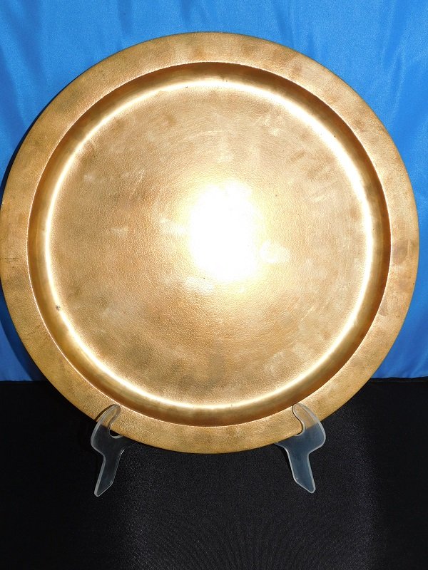 Tiffany Furnace 12" Art Charger (1 of 2)