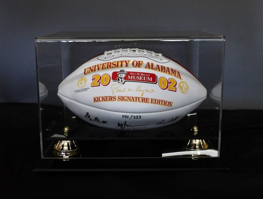 2002 University of Alabama Kickers Signature Edition Fo (1 of 4)