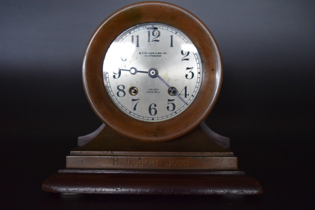 F.W. Fischer & Bros Co. Chelssea Ship's Clock (1 of 3)
