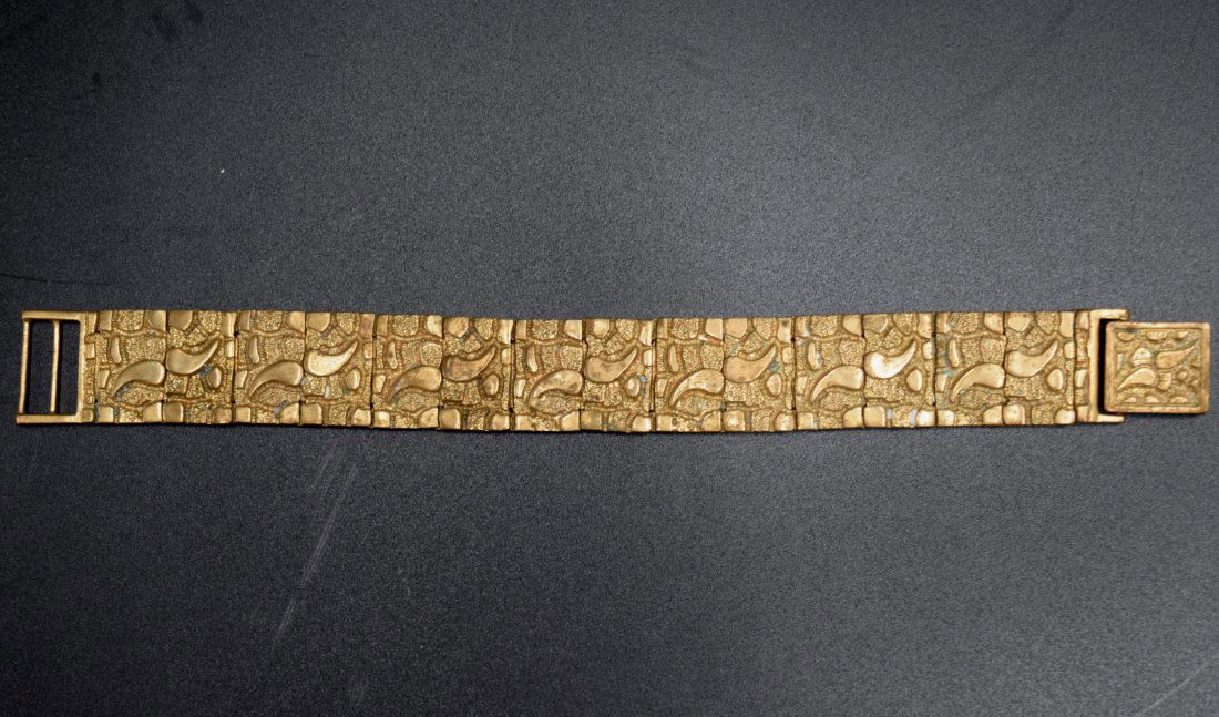 14 K Solid Yellow Gold Bracelet (1 of 5)