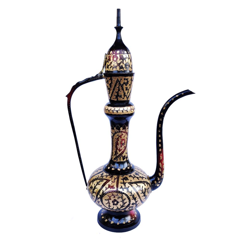 Brass Metal Vintage Handcrafted Surahi 19" (1 of 4)