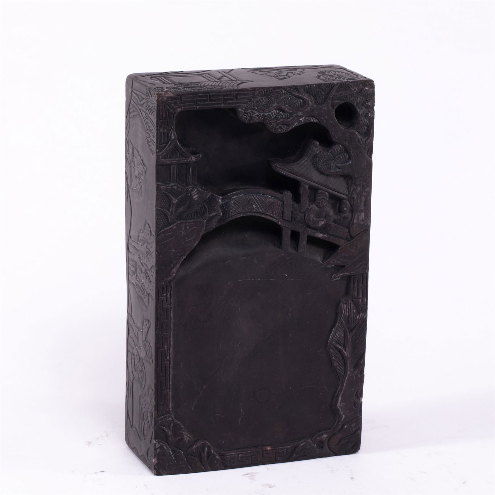 A CARVED RECTANGULAR INK-SLAB (1 of 9)