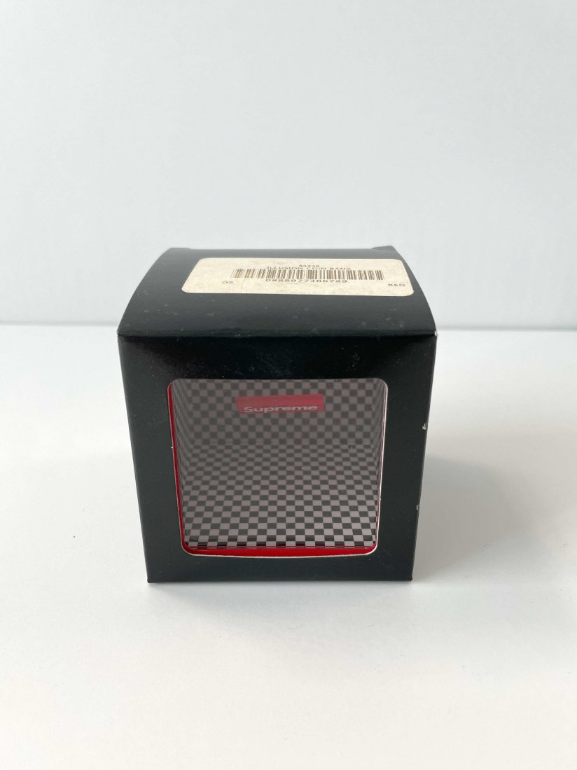 Supreme Illusion Coin Bank Red SS18 Magic Checkered Box (1 of 1)