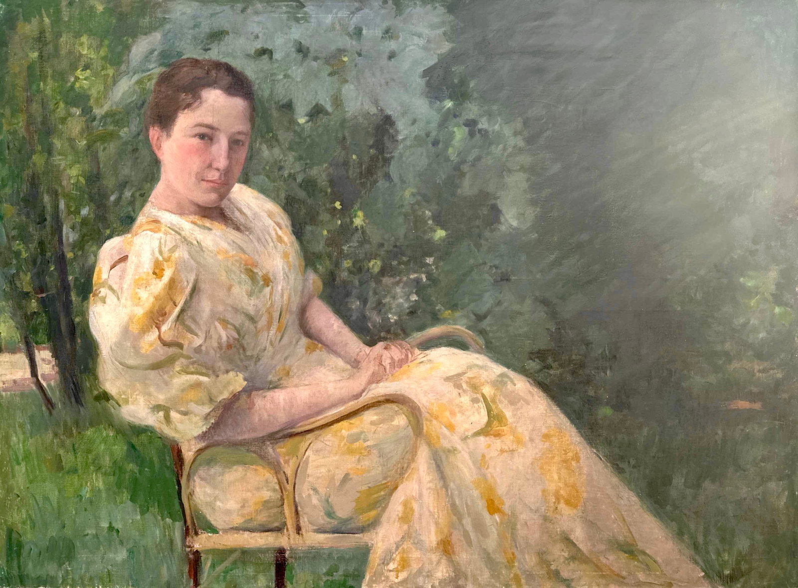 Juan Luna (1857-1899), Philippines: Artist Name: Juan Luna, Medium: Oil on canvas, Date: 1890's Size: 37"x50.5" Image Size, Provenance: Private Collection, U.S.A., Questions:Inquiries will be answered within 12-24 hours of Mondays-Frida