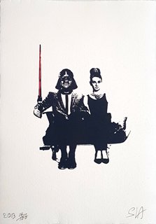 SIA SIA 
Audrey Hepburn meets Star Wars Darth Vader (1 of 2)