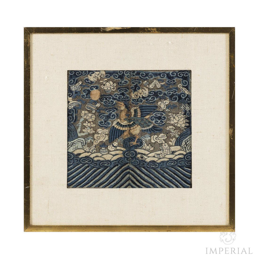 A CIVIL RANK BADGE, CHINA, 19th CENTURY (1 of 3)