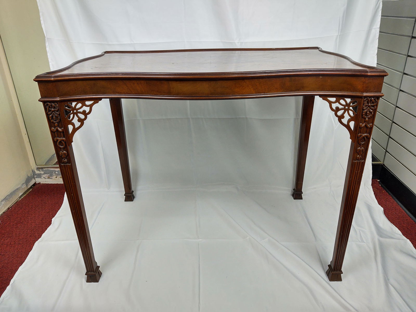 Chippendale Style Tea Table/End Table by Baker (1 of 3)