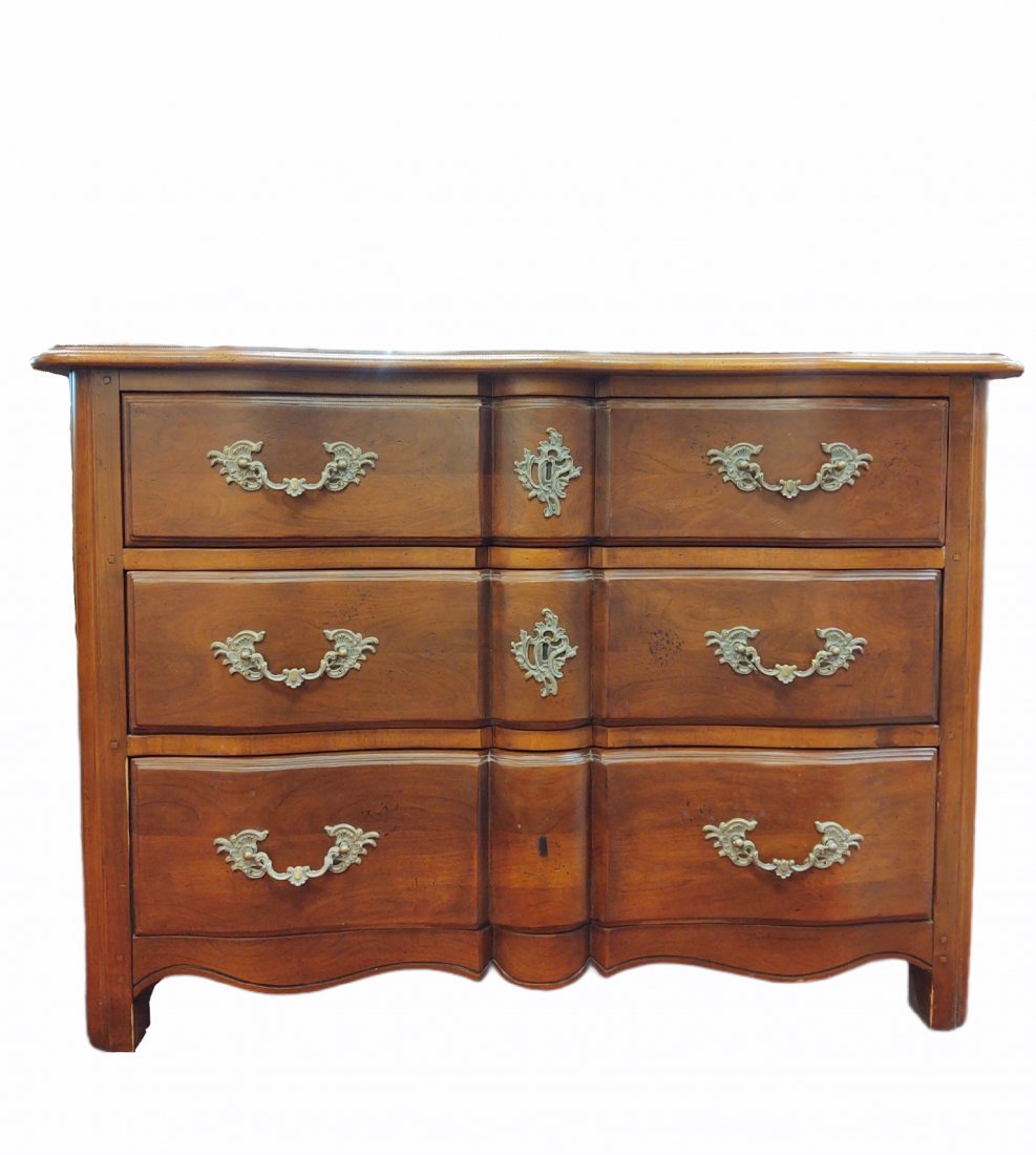 French Provincial Style 3 Drawer Chest (1 of 8)