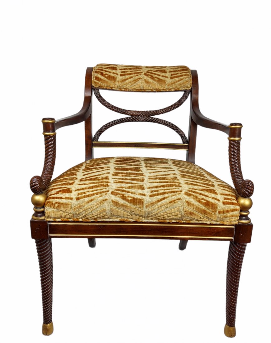 Set of 4 Elegant Neoclassical Inspired Chairs (1 of 9)