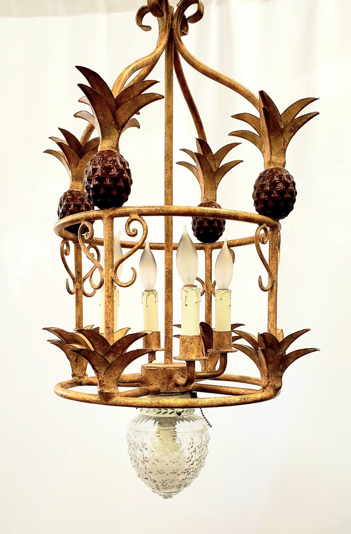 Palm Beach Regency Style Chandelier (1 of 5)
