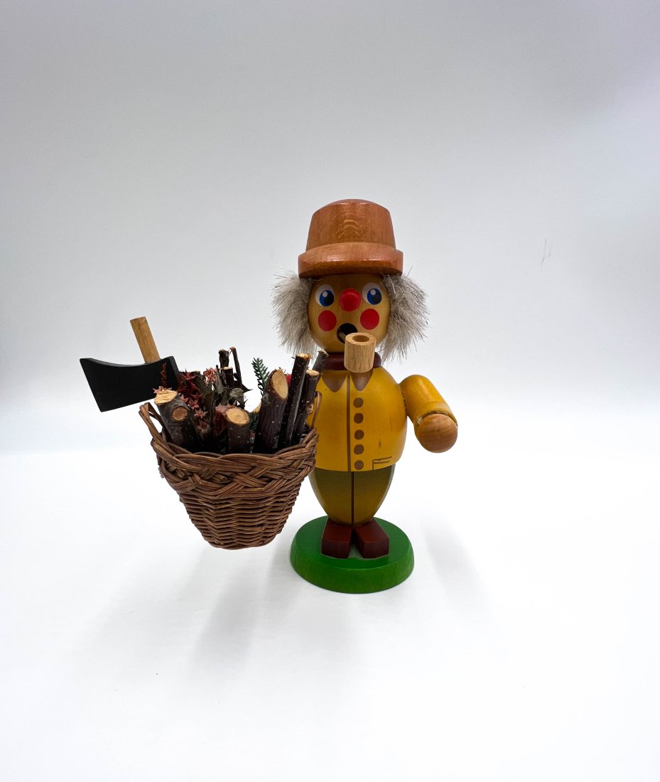 Vintage Ulbricht German Woodsman Wood Smoker 7" (1 of 11)