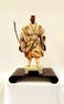 Papier Mache Figurine of a Japanese Samurai Warrior