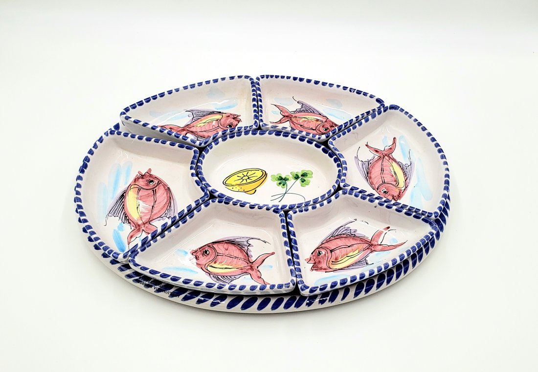 Vietri Italian 8 Pc Appetizer Serving Set (1 of 10)