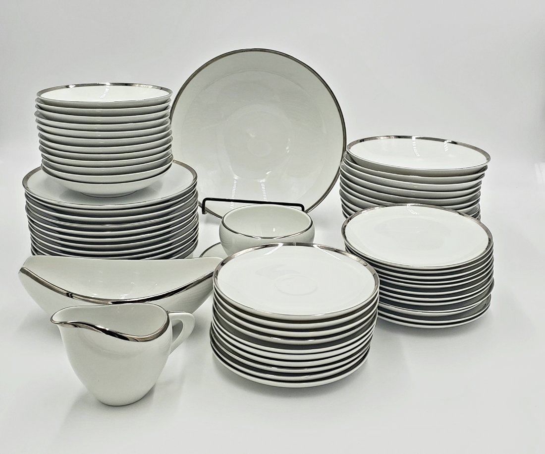 61 Pc Sango Fine China Dinnerware - Pallas Series (1 of 14)
