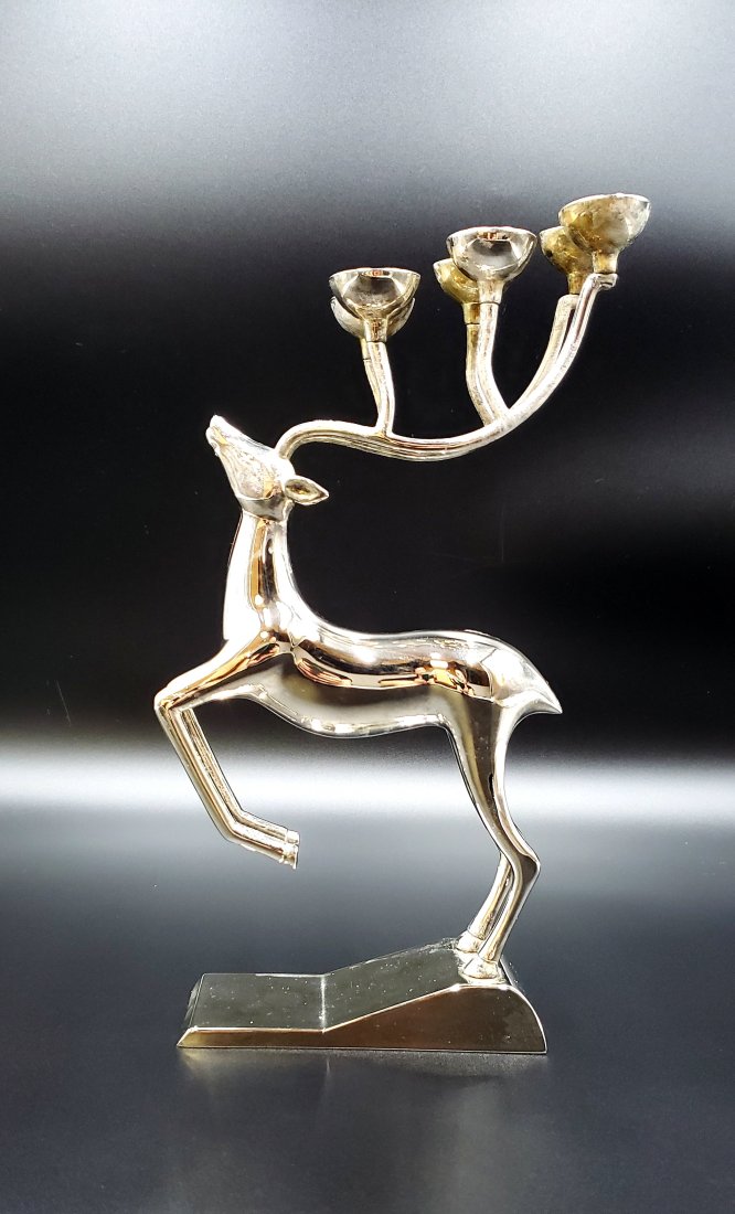 Vintage Reindeer Candle Holder (1 of 7)