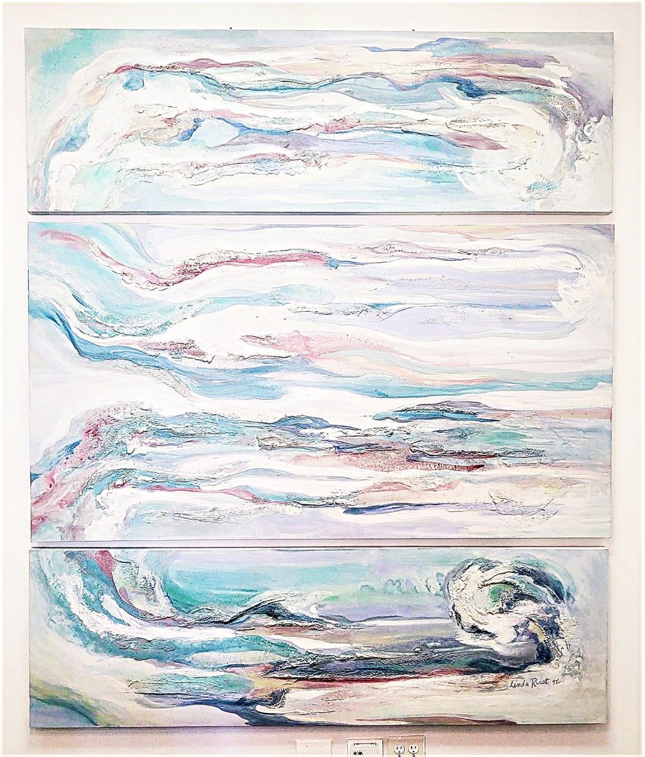 Vintage Linda Rust Original Three-Piece Multi-Media (1 of 4)