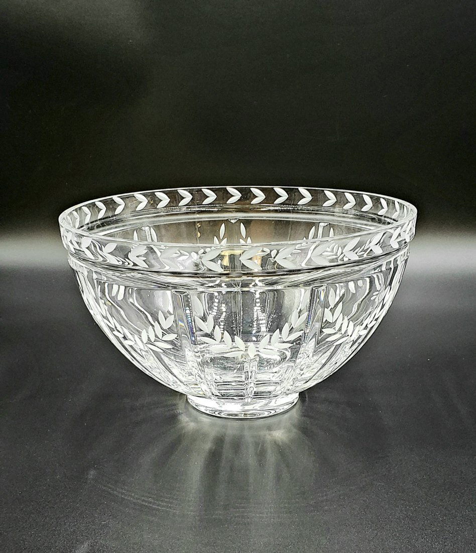 Large Vintage Lenox Crystal Bowl (1 of 12)
