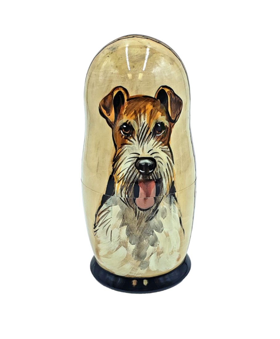 Vintage Terrier Nesting Dolls (1 of 5)