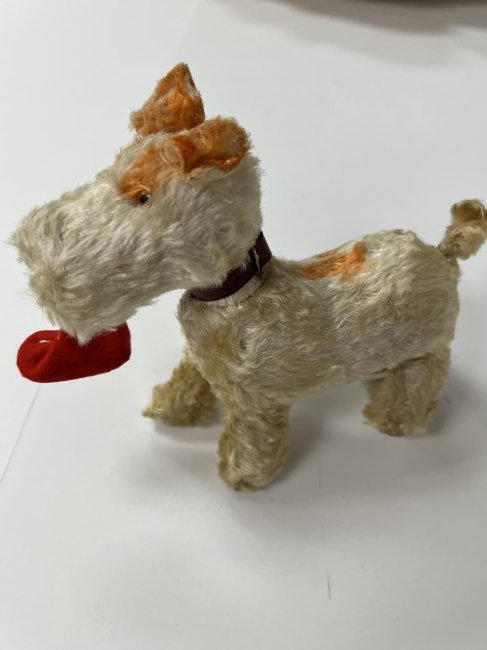 Vintage Plush Wind-Up Toy, Circa Early 1900s (1 of 4)