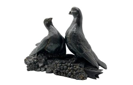 Replica Of Louise Albert Carvin's Pair Of Doves