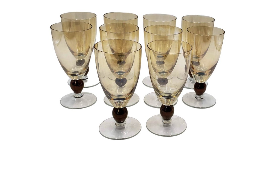Vintage 10 PC Stemware Set (1 of 5)