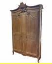 19th Century French Country Armoire in the Norman Style De Bayeux