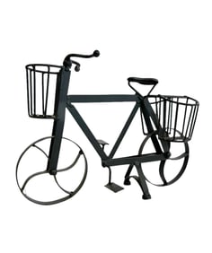 Miniature Metal Bike Sculpture