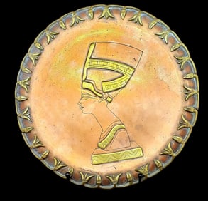 Egyptian Art Decorative Copper & Brass Plate