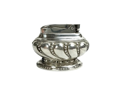 VTG Silver Plate Ronson Table Lighter