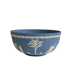 Wedgewood Blue Jasperware Bowl, England