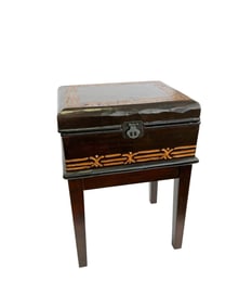 Wooden Accent Table / Storage Box