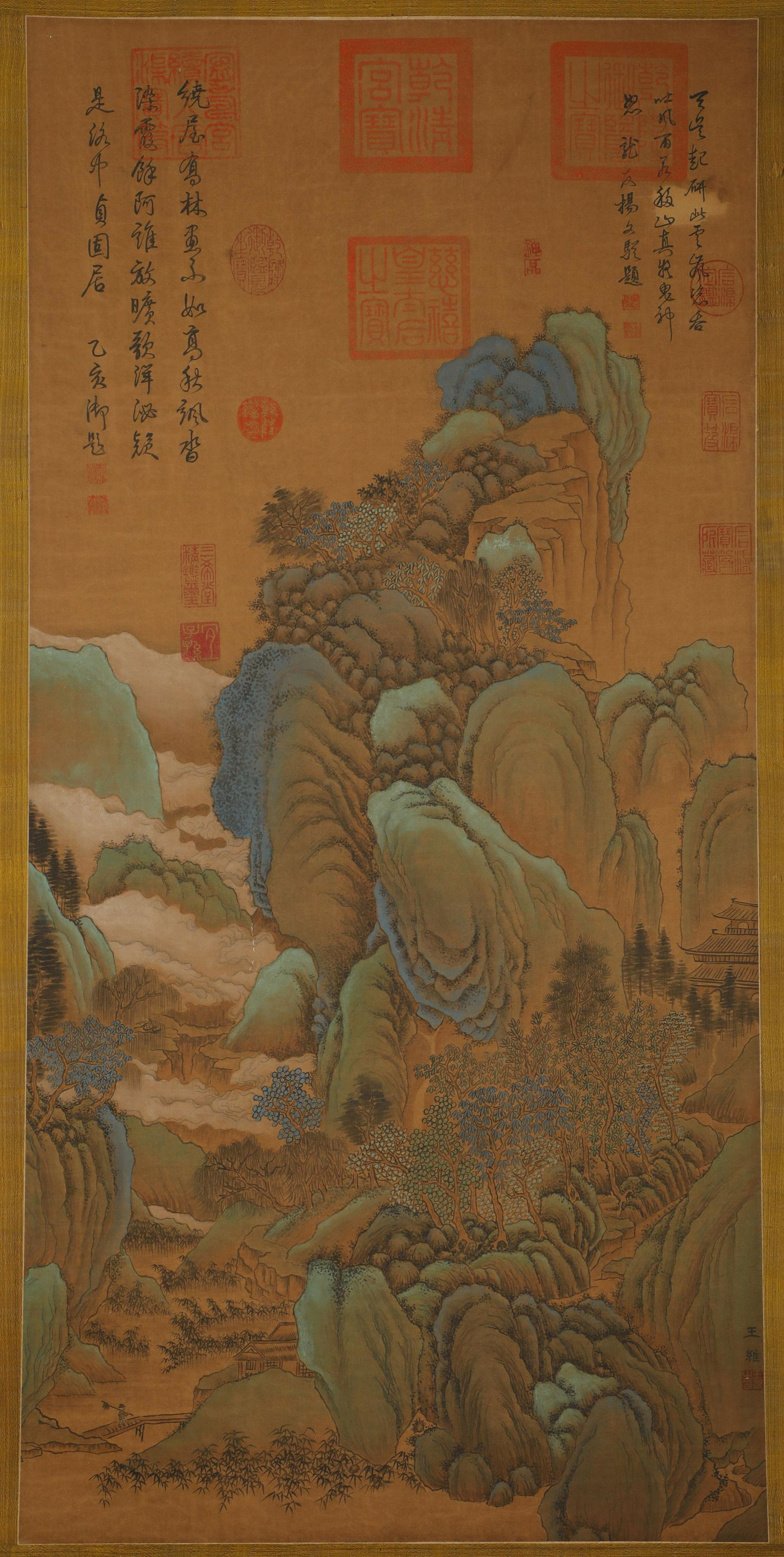 Tang Dynasty - "Wang Wei" Shanshui Painting (1 of 6)