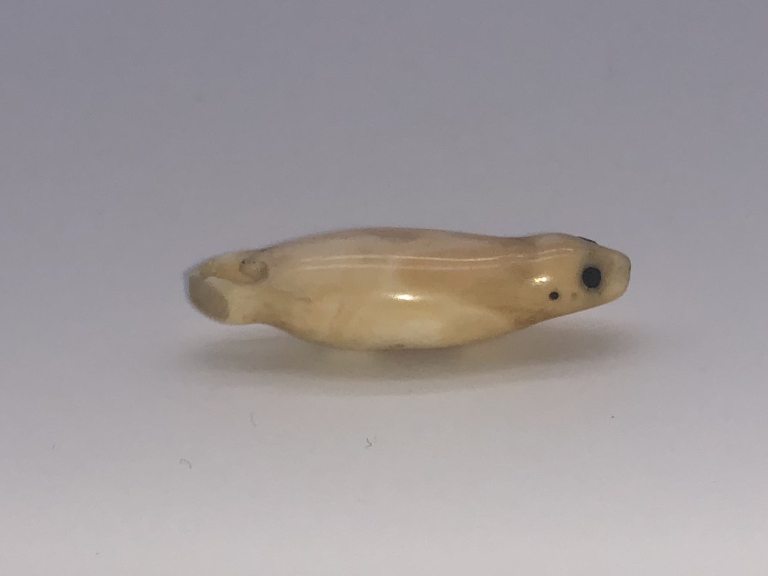 Late 19th Century Native Inuit Carved Seal Fetish Effigy Toggle (1 of 6)