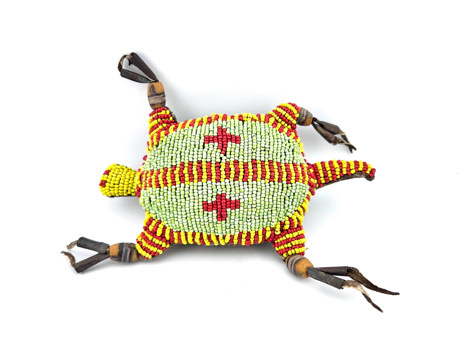 Native Plains Indian Lizard Umbilical Fetish (1 of 5)