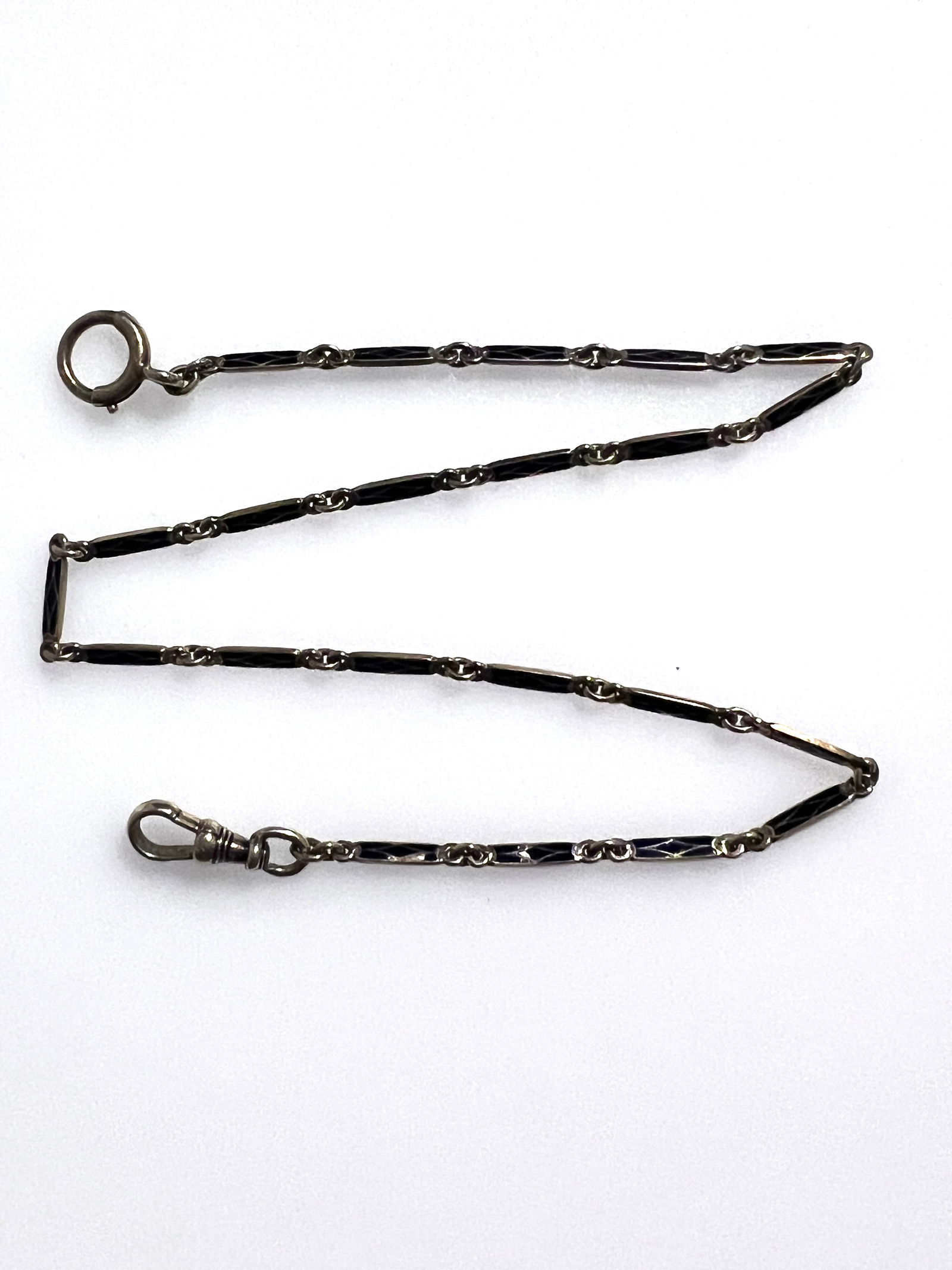 14k Gold Edwardian Pocket Watch Chain (1 of 10)