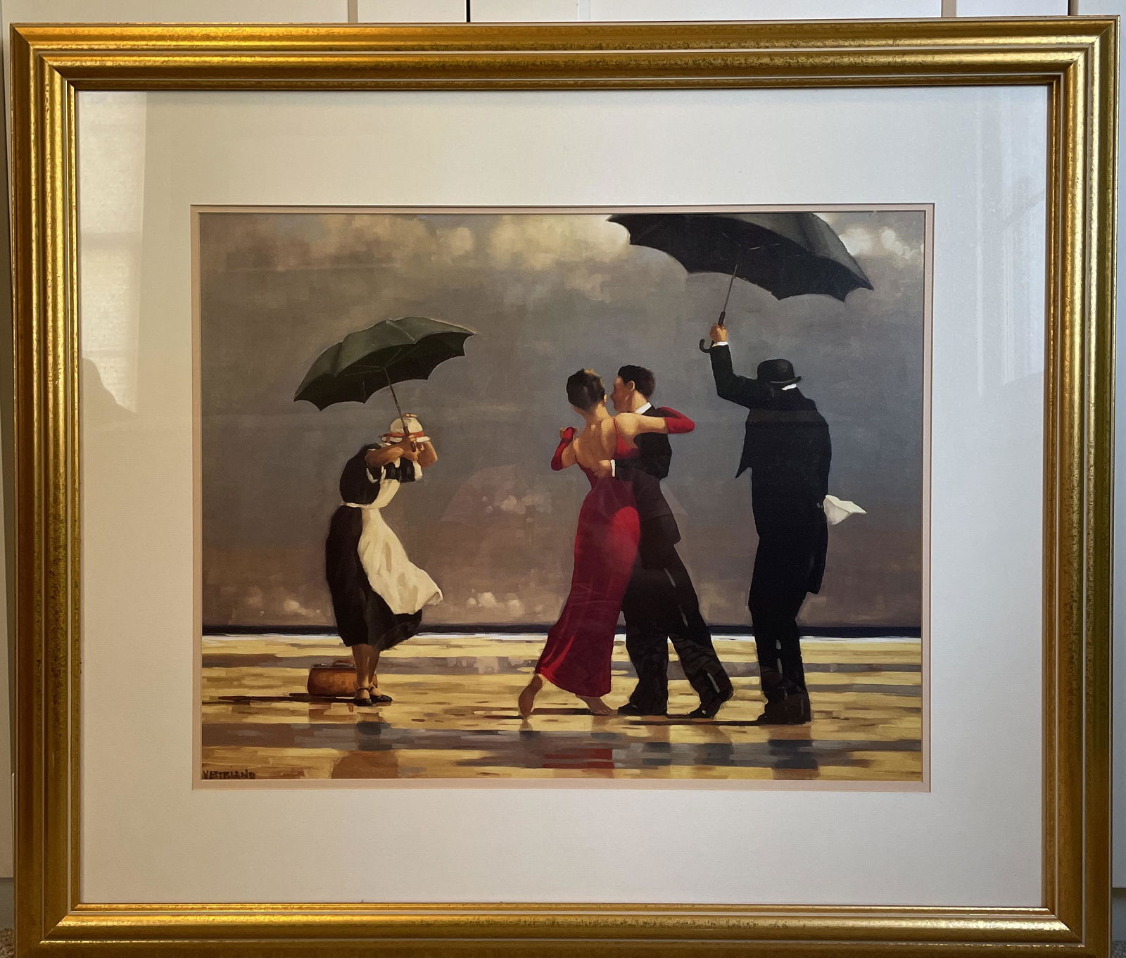 Jack Vettriano - "The Singing Butler" (1 of 5)