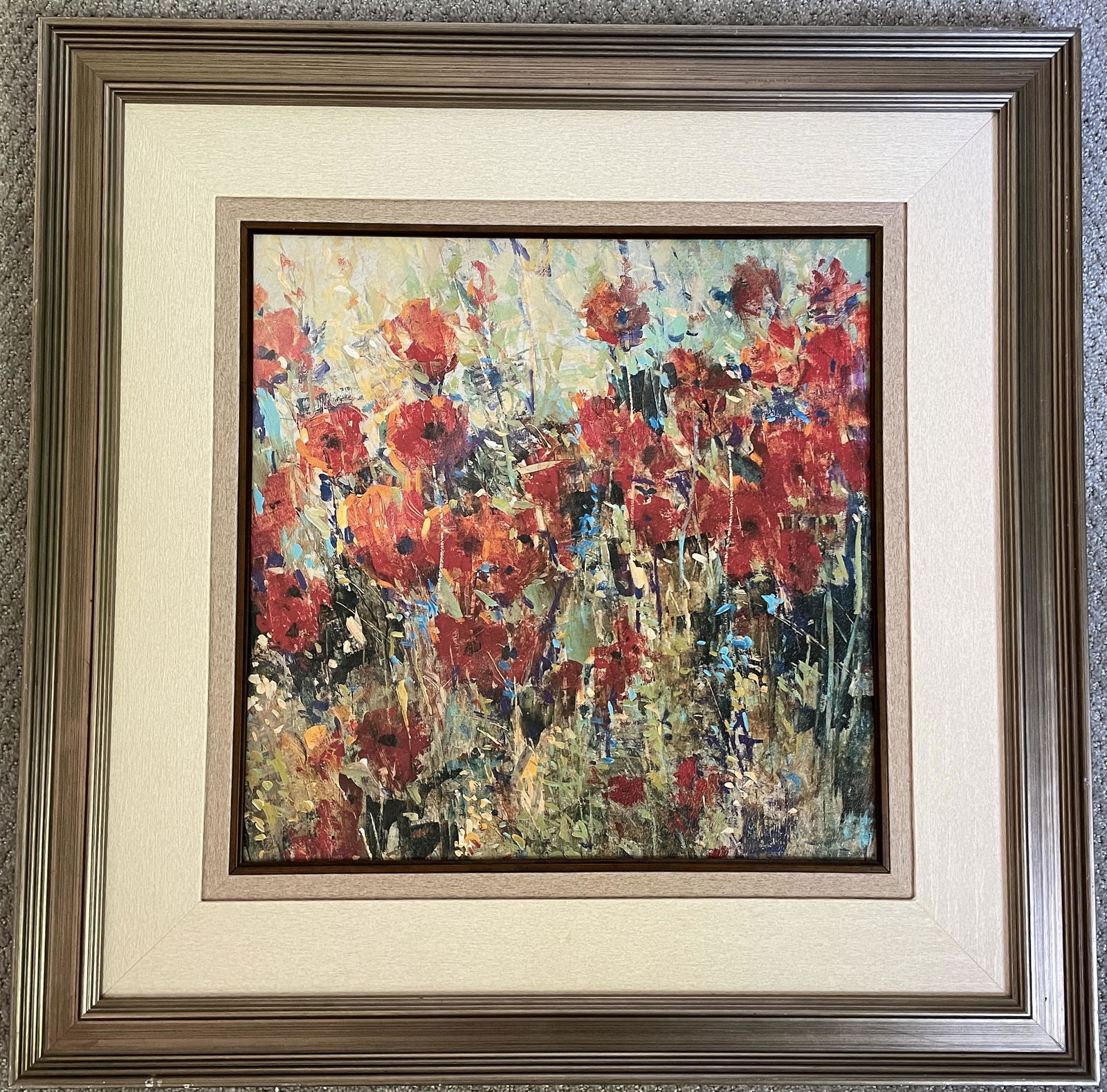 Red Flowers Framed Print (1 of 3)