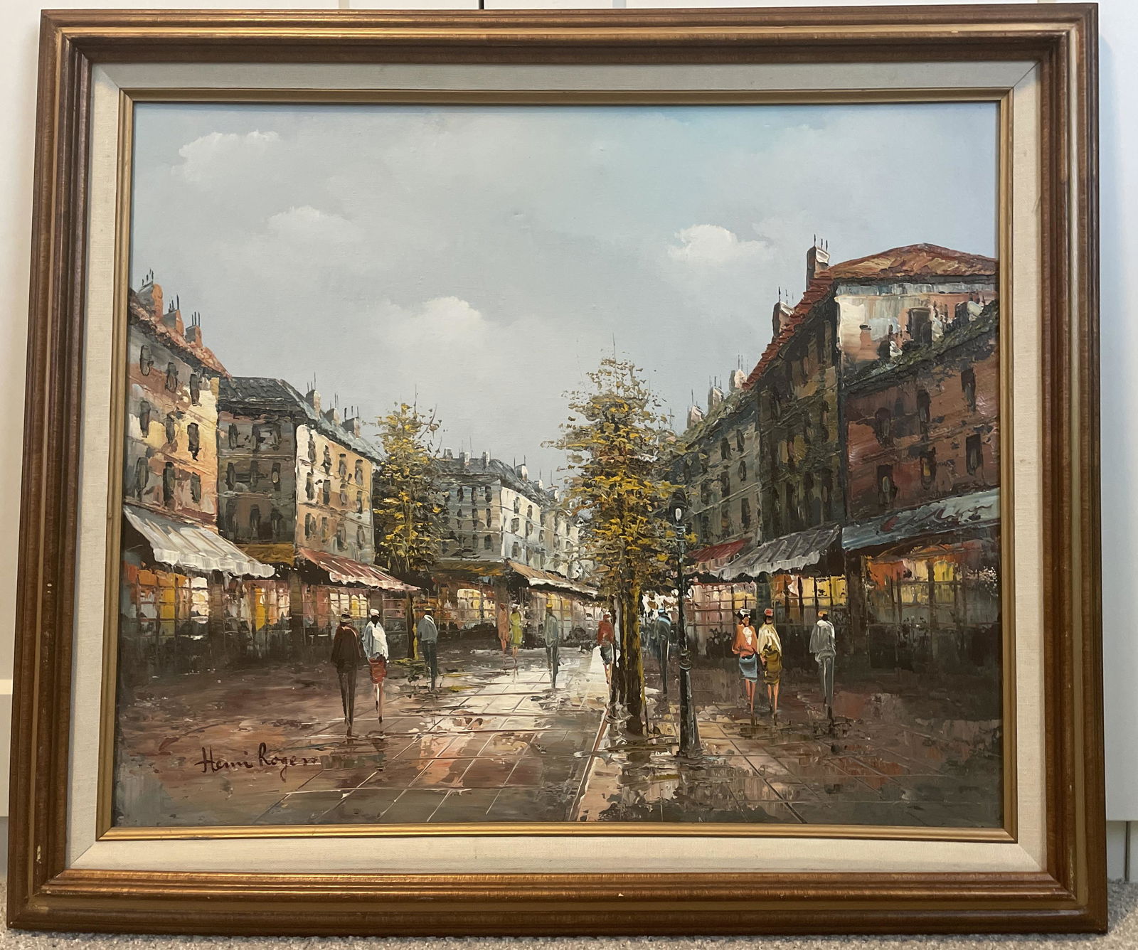 Origina Henry Roger Oil On Canvas (1 of 4)