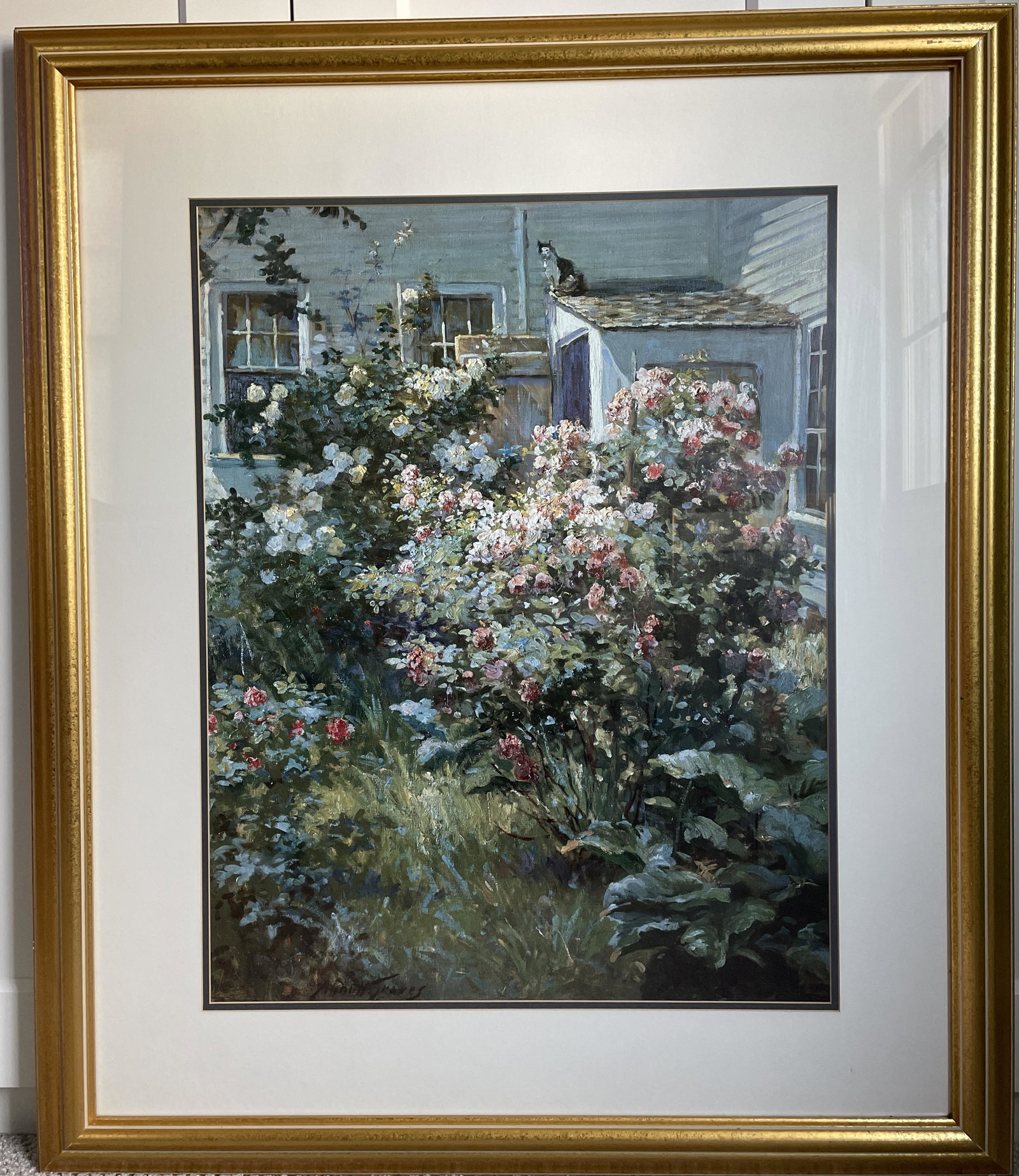 Abbott Fuller Graves Art Lithograph Framed: Museum quality Art Lithograph Print by Abbott Fuller Grave Framed Aprox 33 1/2 X 39 1/2