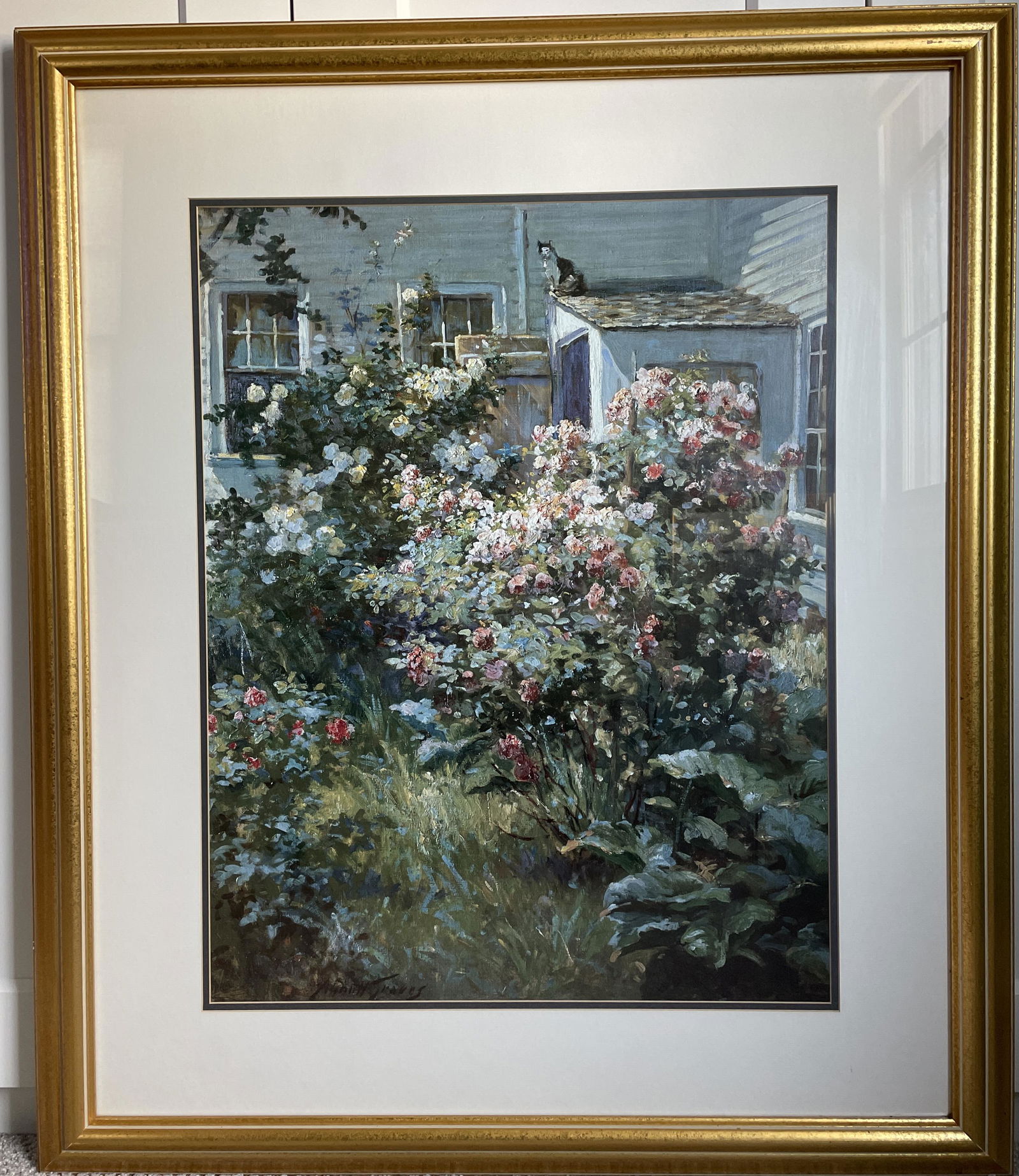 Abbott Fuller Graves Art Lithograph Framed: Museum quality Art Lithograph Print by Abbott Fuller Grave Framed Aprox 33 1/2 X 39 1/2