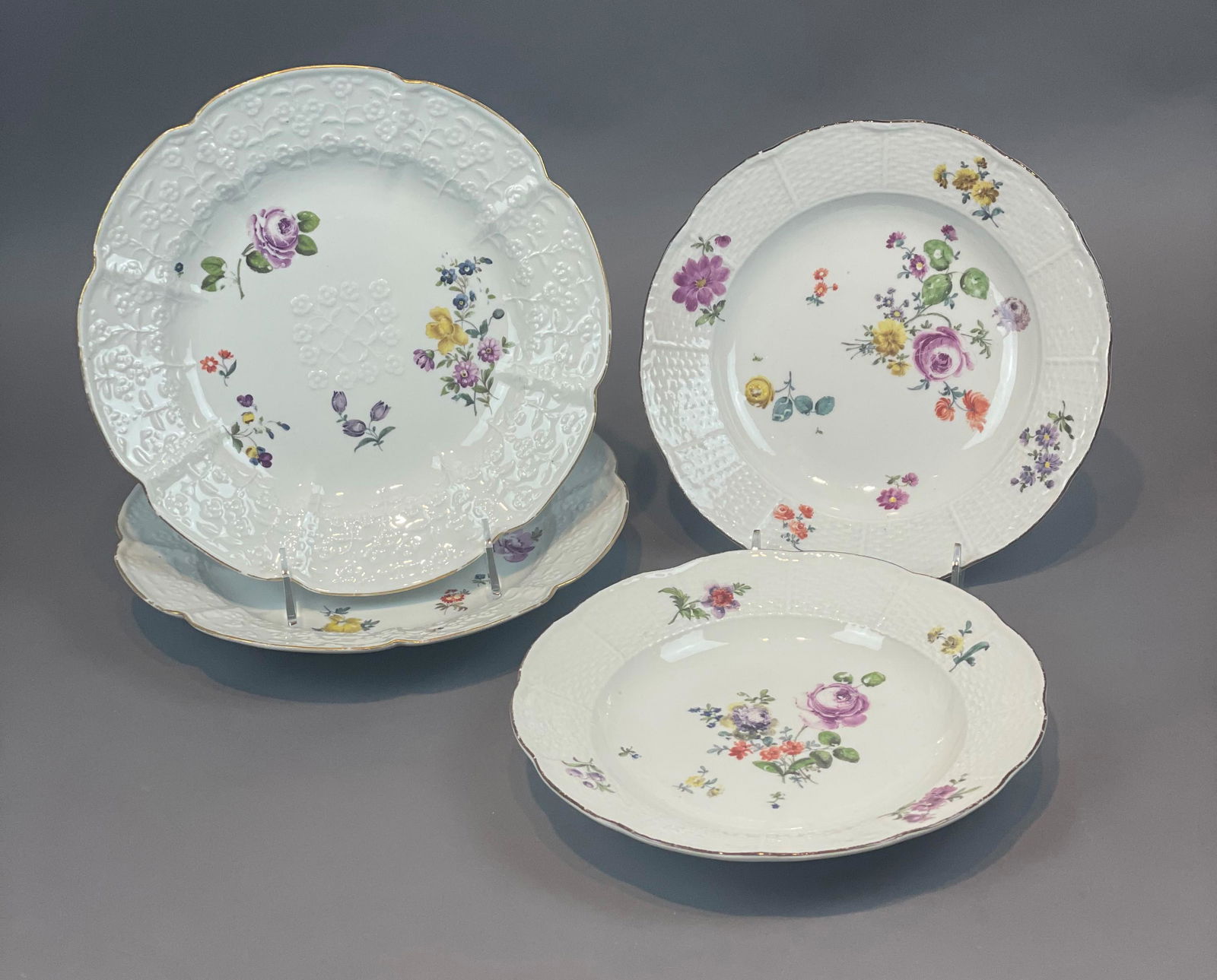 Group of Antique 18th c. Meissen Porcelain (1 of 11)