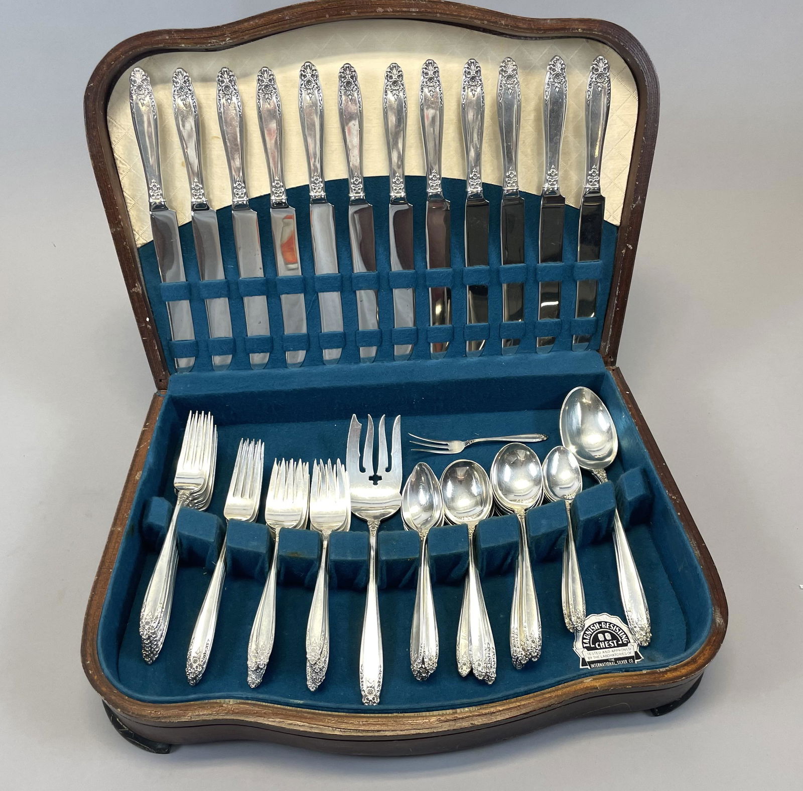 International Sterling Silver Prelude Flatware 64 pc. (1 of 7)