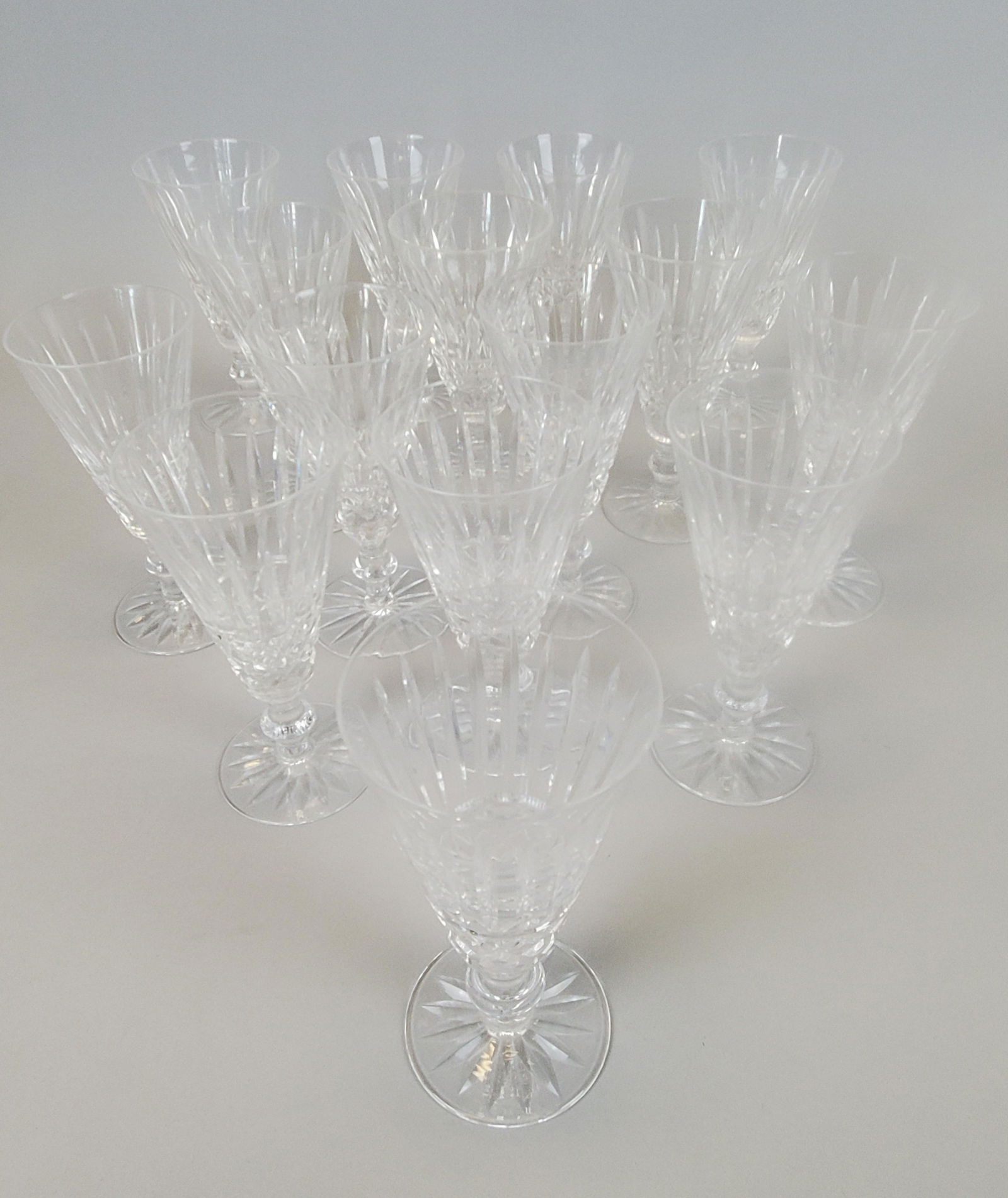 15 Waterford Tramore Pattern Crystal Champagne Flutes (1 of 2)