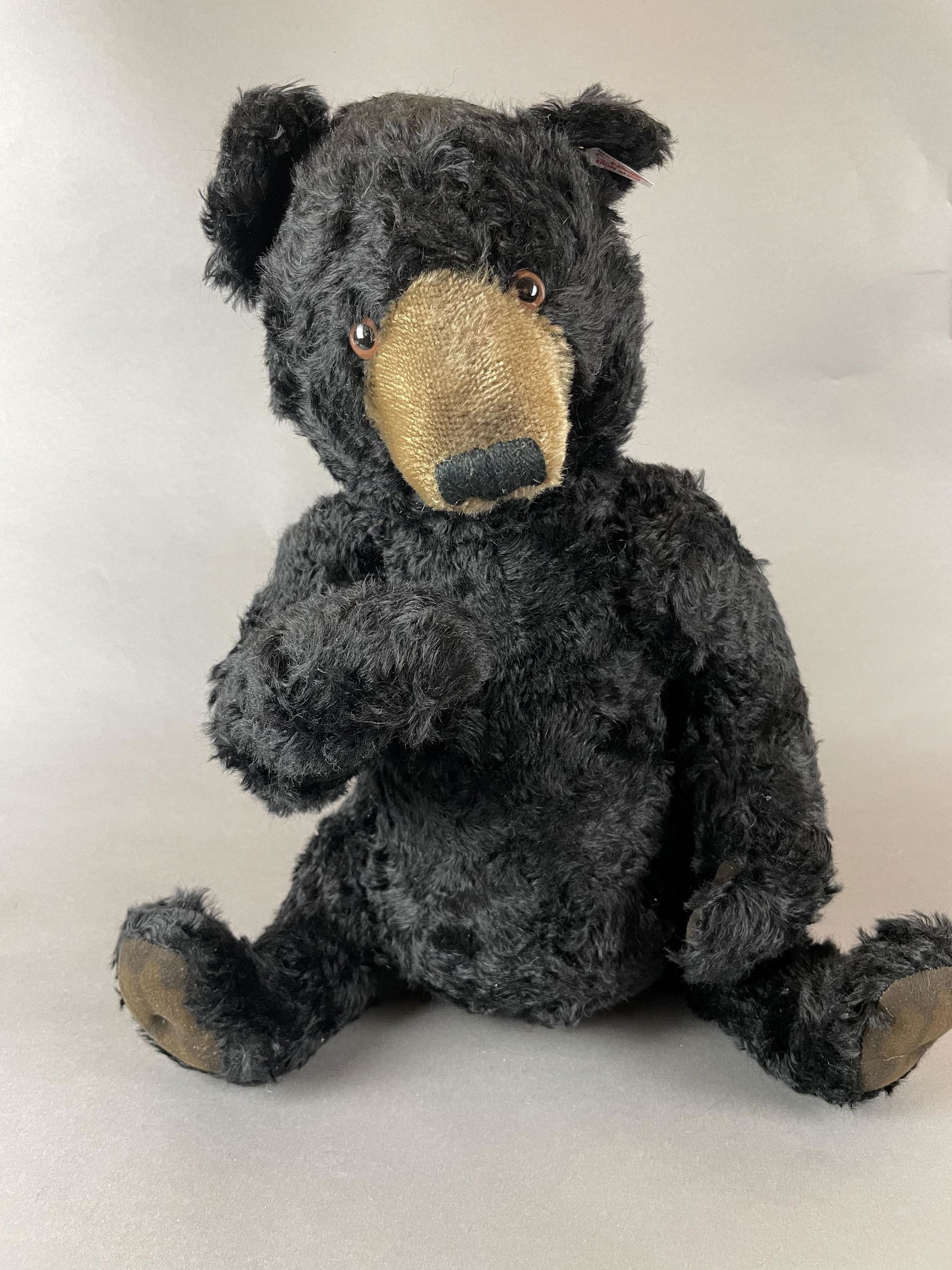 Steiff Danbury Mint Winnipeg Black Mohair Teddy Bear (1 of 7)